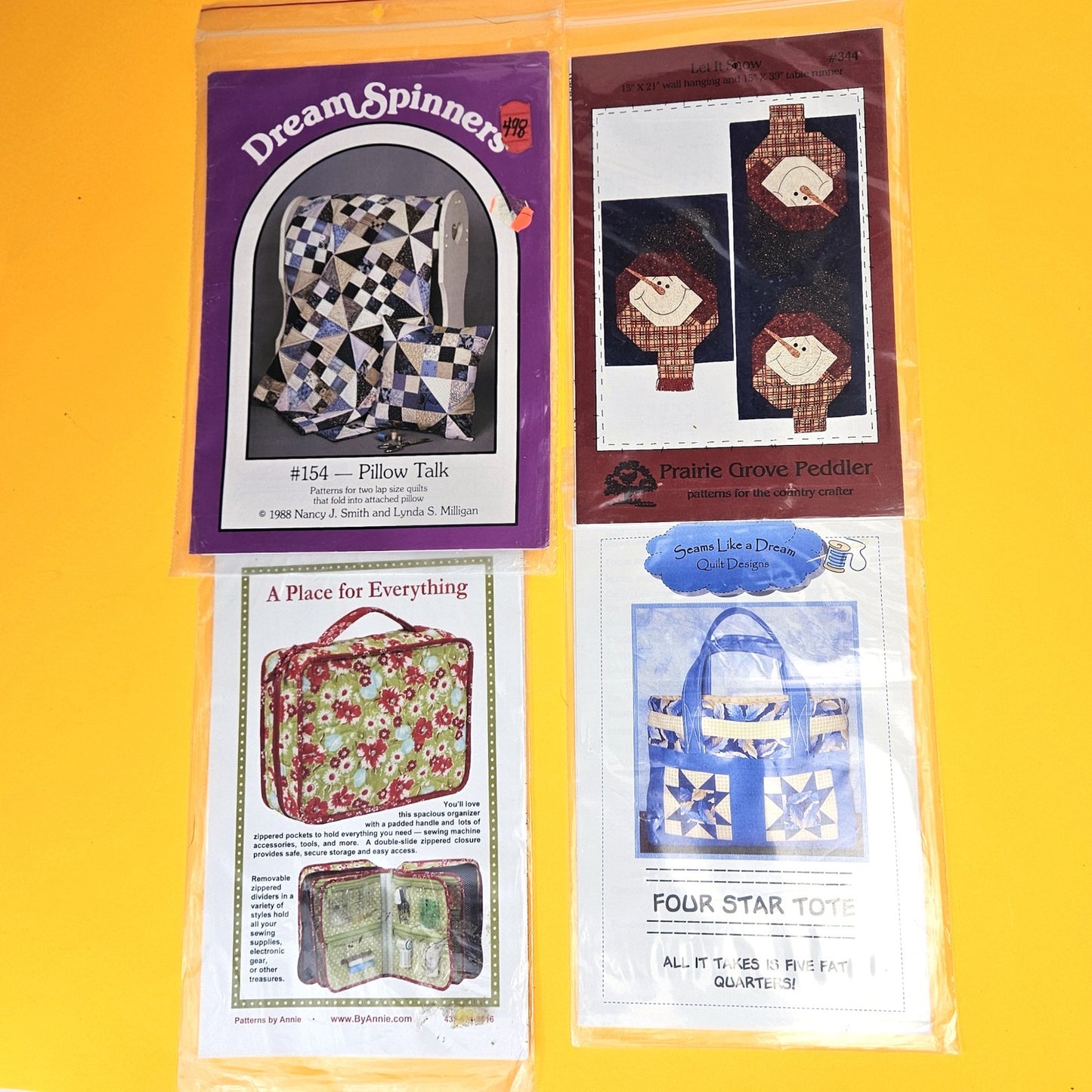 9 SEWING / QUILTING PATTERN PROJECT LOT    BM2