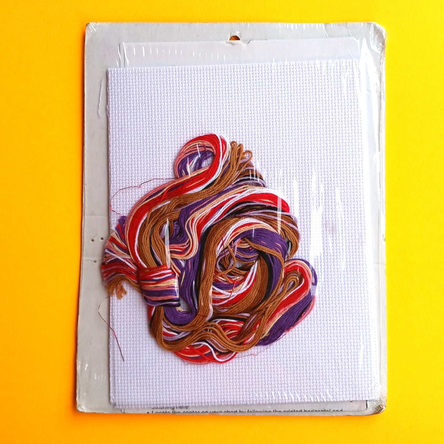 CANDAMAR DESIGNS CROSS STITCH KIT:  EXPRESS YOURSELF RED HAT SOCIETY     BM1