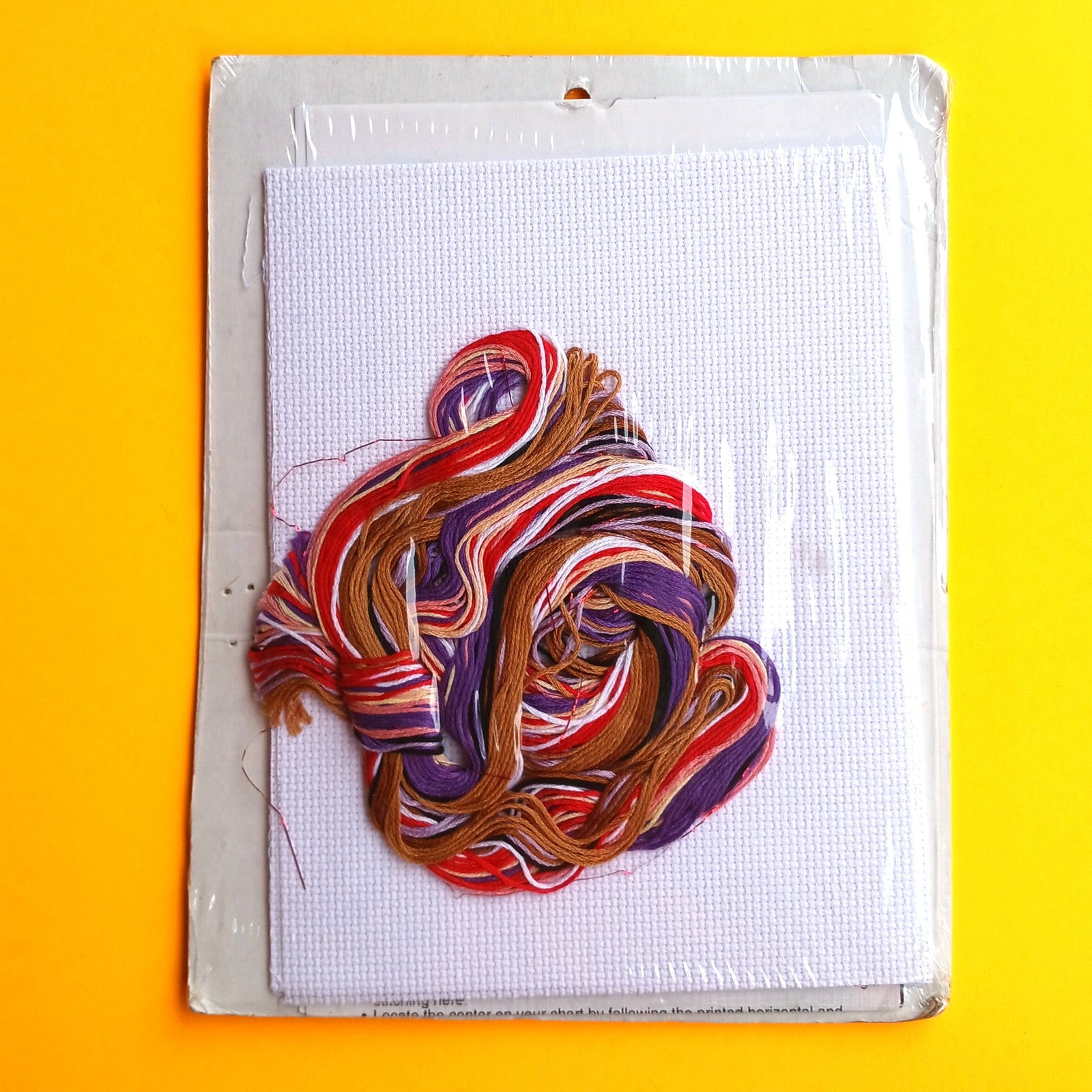 CANDAMAR DESIGNS CROSS STITCH KIT:  EXPRESS YOURSELF RED HAT SOCIETY     BM1