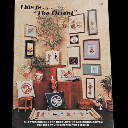 2 ORENCO ORIGINALS & 1 ANNIE DESIGNS CROSS STITCH:  ASIAN ORIENTAL THEME    BM1