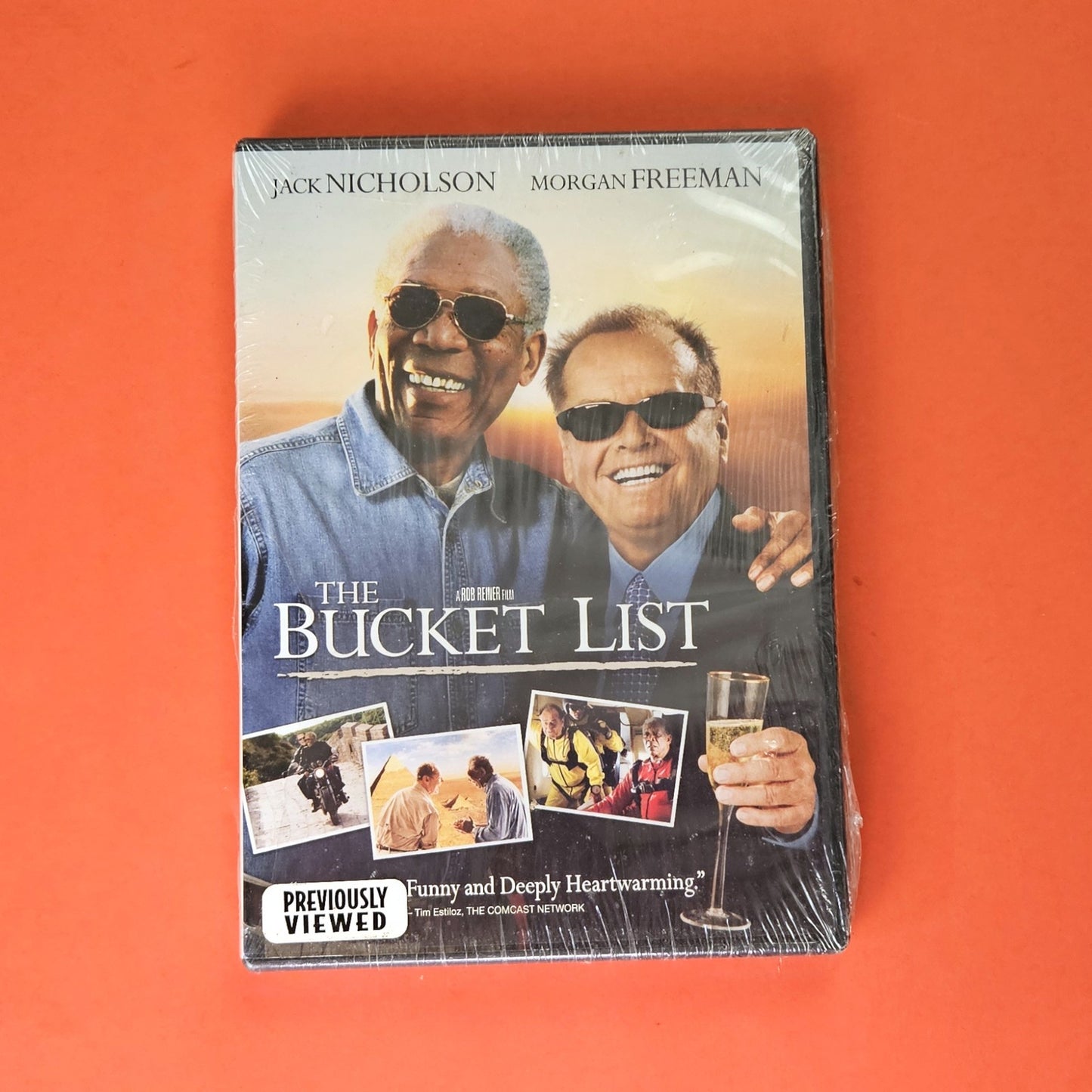 THE BUCKET LIST  (DVD, 2008):  JACK NICHOLSON, MORGAN FREEMAN     KD0