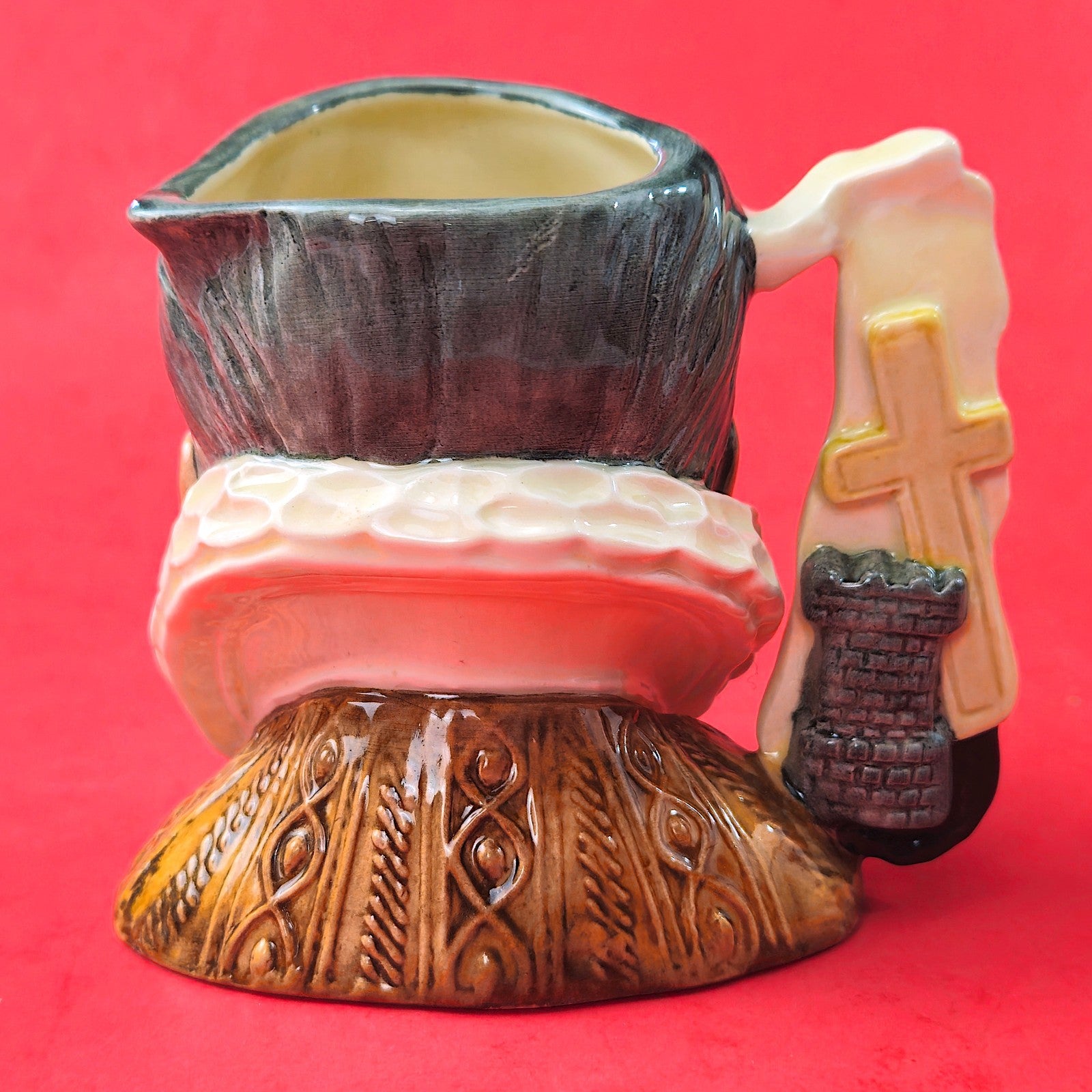 ROYAL DOULTON CHARACTER SMALL JUG: KING PHILIP II OF SPAIN D6822 NO. 4745   KM3