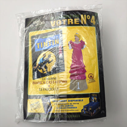2012 ADVENTURES OF TINTIN NO. 3 MAGAZINE & FIGURE:  THOMPSON BISHOP CHESS   LF3