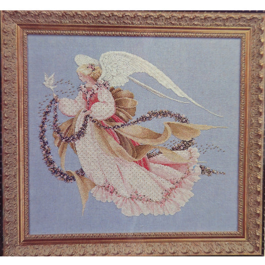 LAVENDER & LACE VICTORIAN CROSS STITCH CHART:  ANGEL OF SUMMER   LF0