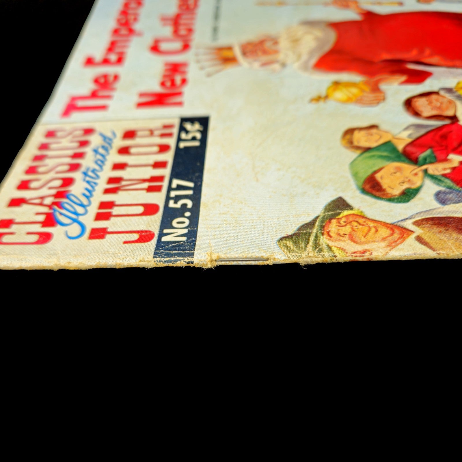 1955 CLASSICS ILLUSTRATED JUNIOR #517 COMIC BOOK: THE EMPEROR'S NEW CLOTHES1