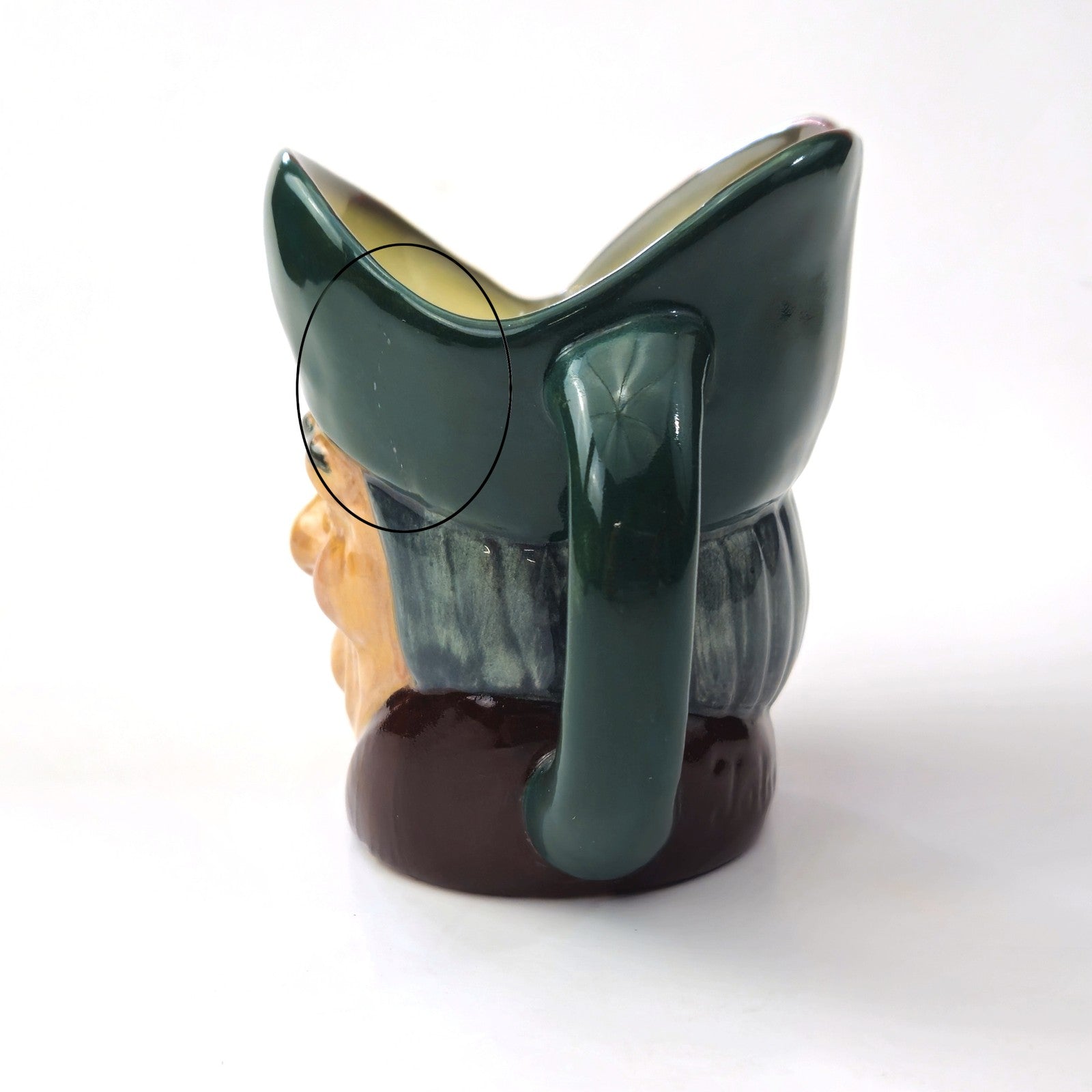 ROYAL DOULTON CHARACTER SMALL JUG: TOBY PHILPOTS  D5737  NO BOX      KM6