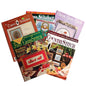5 CROSS STITCH MAGAZINE LOT:  HOLIDAY, SEASONAL, SAMPLER   BM0