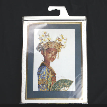 THEA GOUVERNEUR CROSS STITCH KIT:  BALINESE DANCER  947   BM0