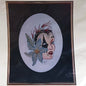 JEANNE CHRISTINE CROSS STITCH CHART & THREADS:  FANTASY (HARLEQUIN) MASK      BM0