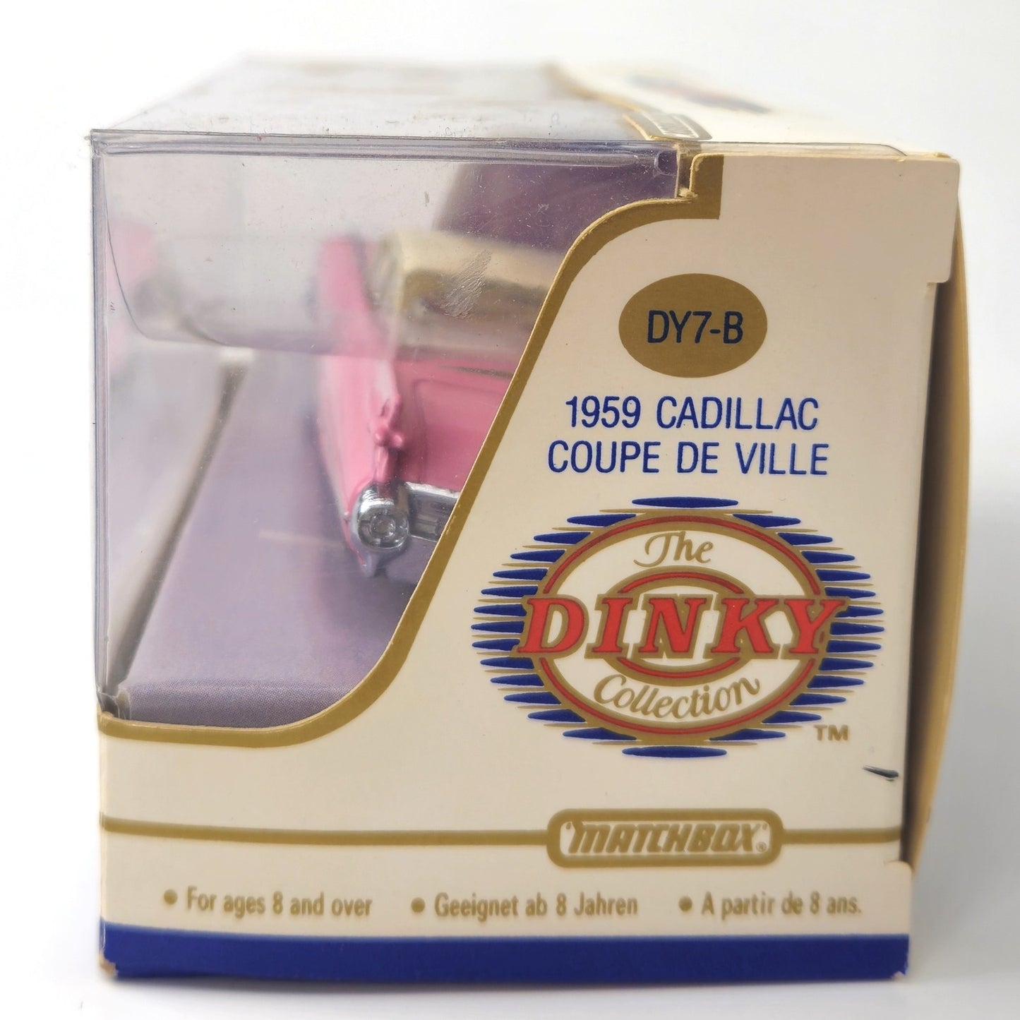 1990 MATCHBOX DINKY 1959 CADILLAC COUPE DE VILLE DIE CAST CAR 1/43 DY7-B   FM2