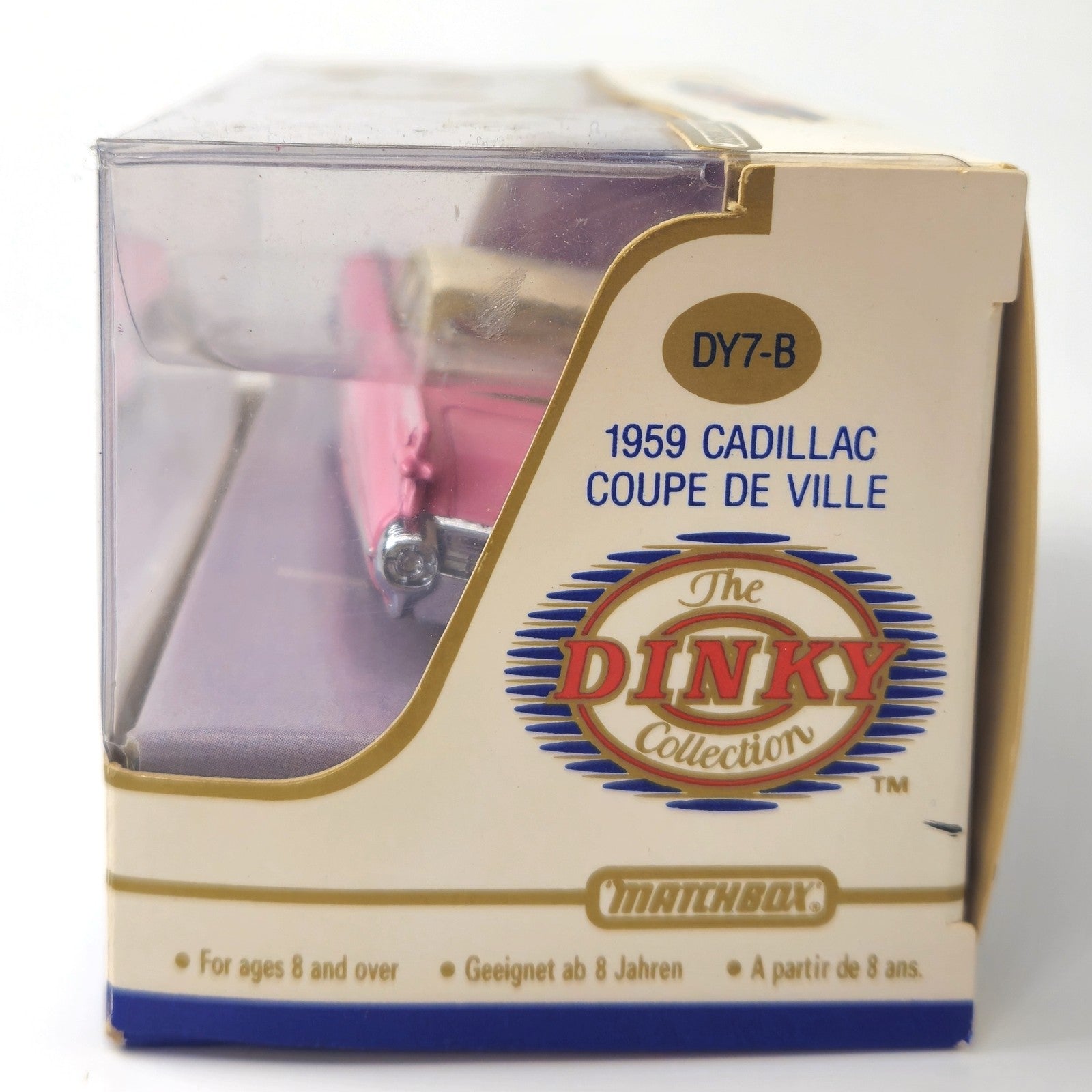 1990 MATCHBOX DINKY 1959 CADILLAC COUPE DE VILLE DIE CAST CAR 1/43 DY7-B   FM2