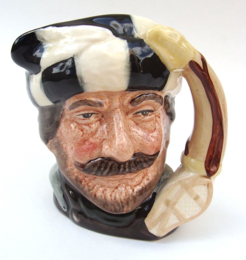 ROYAL DOULTON CHARACTER SMALL JUG: THE TRAPPER D6612  NO BOX     KM0