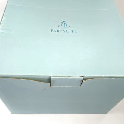 PARTYLITE 3 WICK CANDLE HOLDER:  P9904B HOLLY LITES4