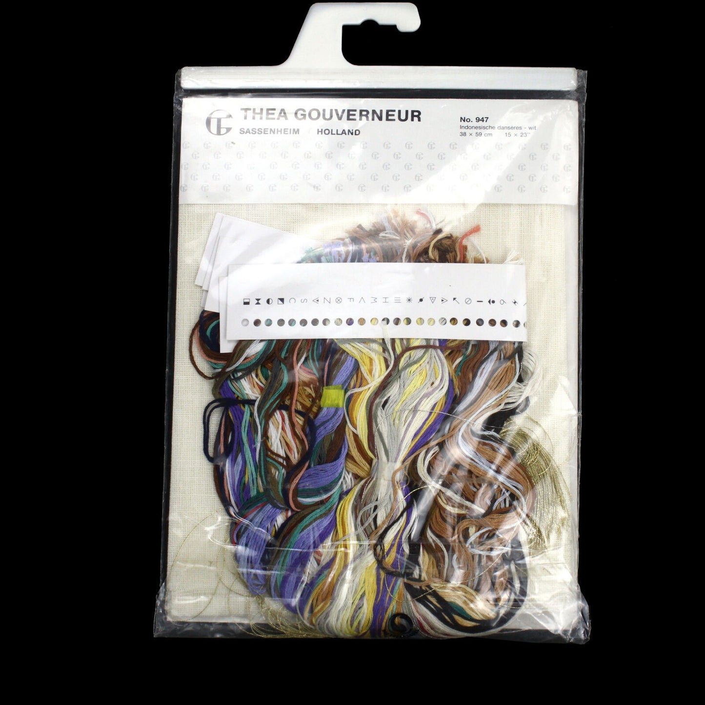 THEA GOUVERNEUR CROSS STITCH KIT:  BALINESE DANCER  947   BM1