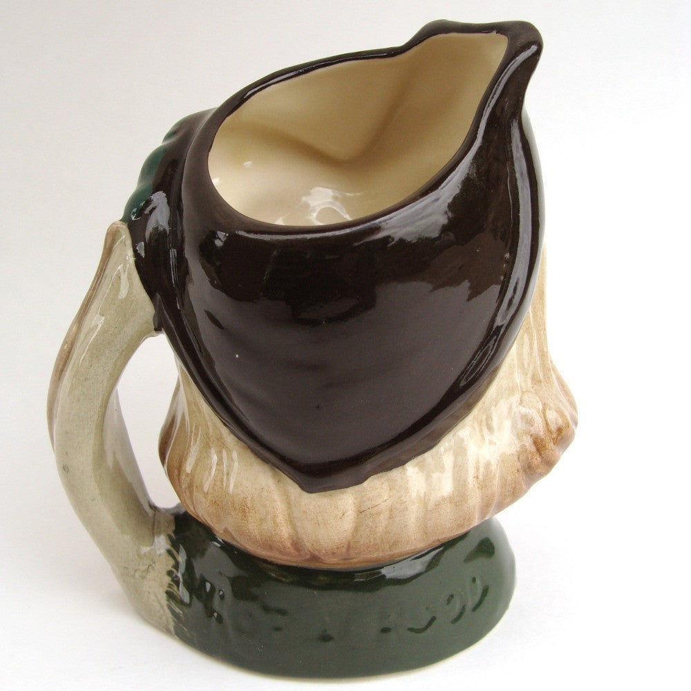ROYAL DOULTON CHARACTER SMALL JUG: ROBIN HOOD D6534 STYLE 2  NO BOX      KM2
