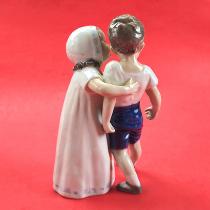 BING AND GRONDAHL ROYAL COPENHAGEN FIGURINE:  LOVE REFUSED #16142