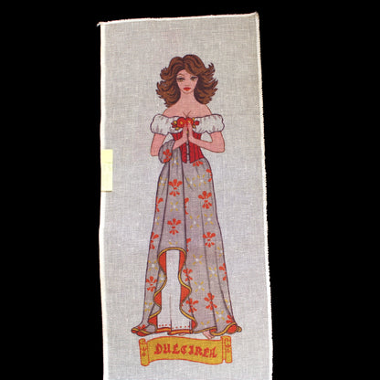 VINTAGE NEEDLEPOINT CANVAS: DON QUIXOTE DULCINEA   BM1