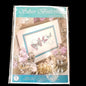 BETSY BEE DESIGN EMBROIDERY KIT: SILVER BUTTERFLIES W/ RAJMAHAL SILK THREADS  BM0