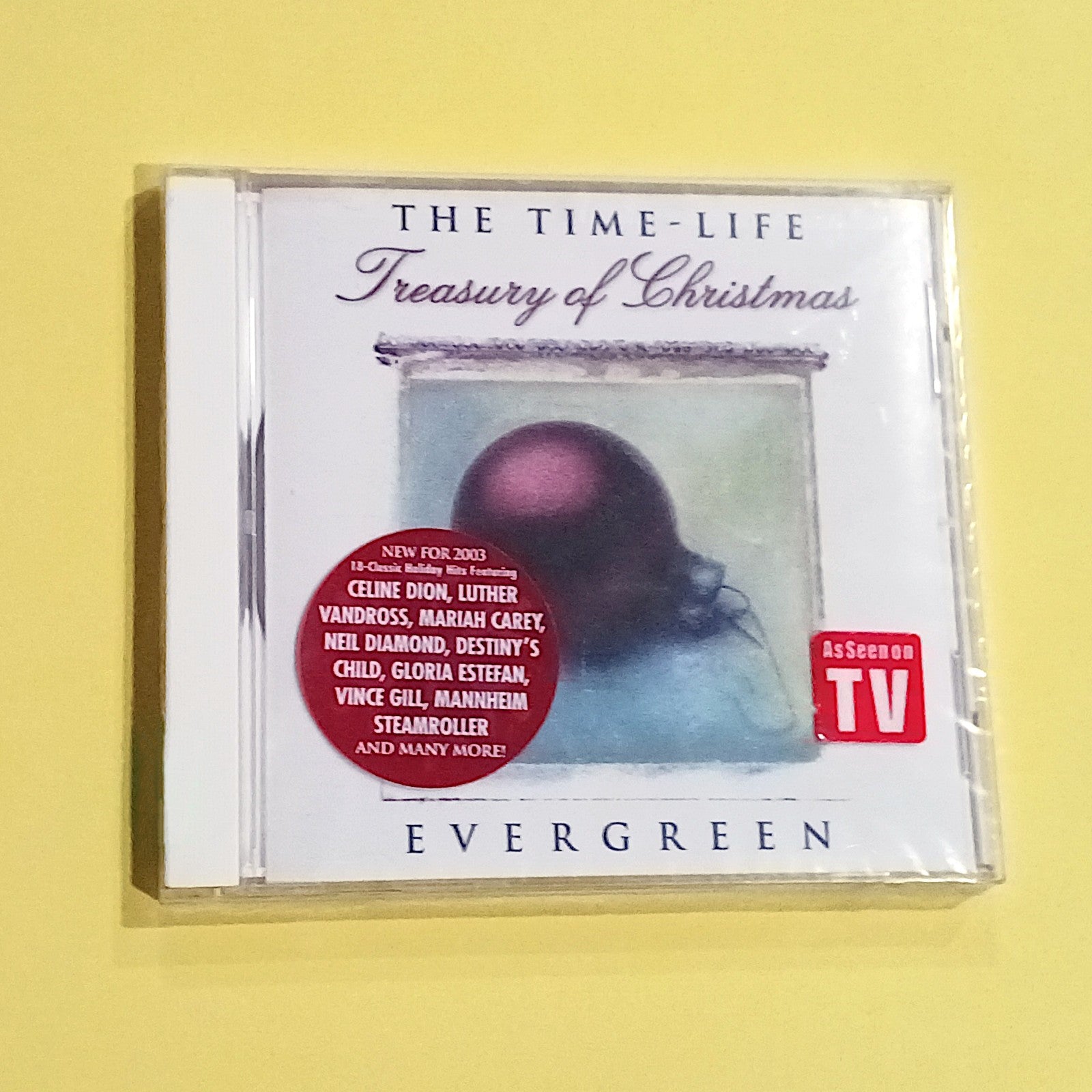 TIME LIFE TREASURY OF CHRISTMAS CD  NEW:  CELINE DION, NEIL DIAMOND +++  LF0