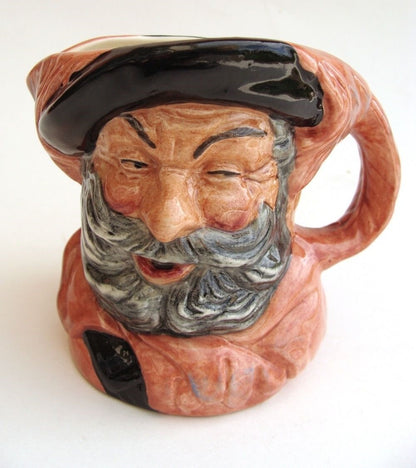 ROYAL DOULTON CHARACTER SMALL JUG: FALSTAFF D6385 VAR. 1  NO BOX     KM0