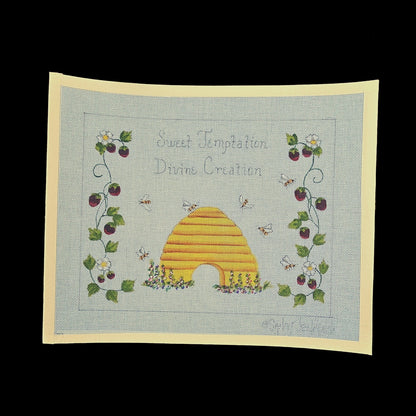 SANDY JENKINS HP NEEDLEPOINT CANVAS: SWEET TEMPTATION DIVINE CREATION  BM1