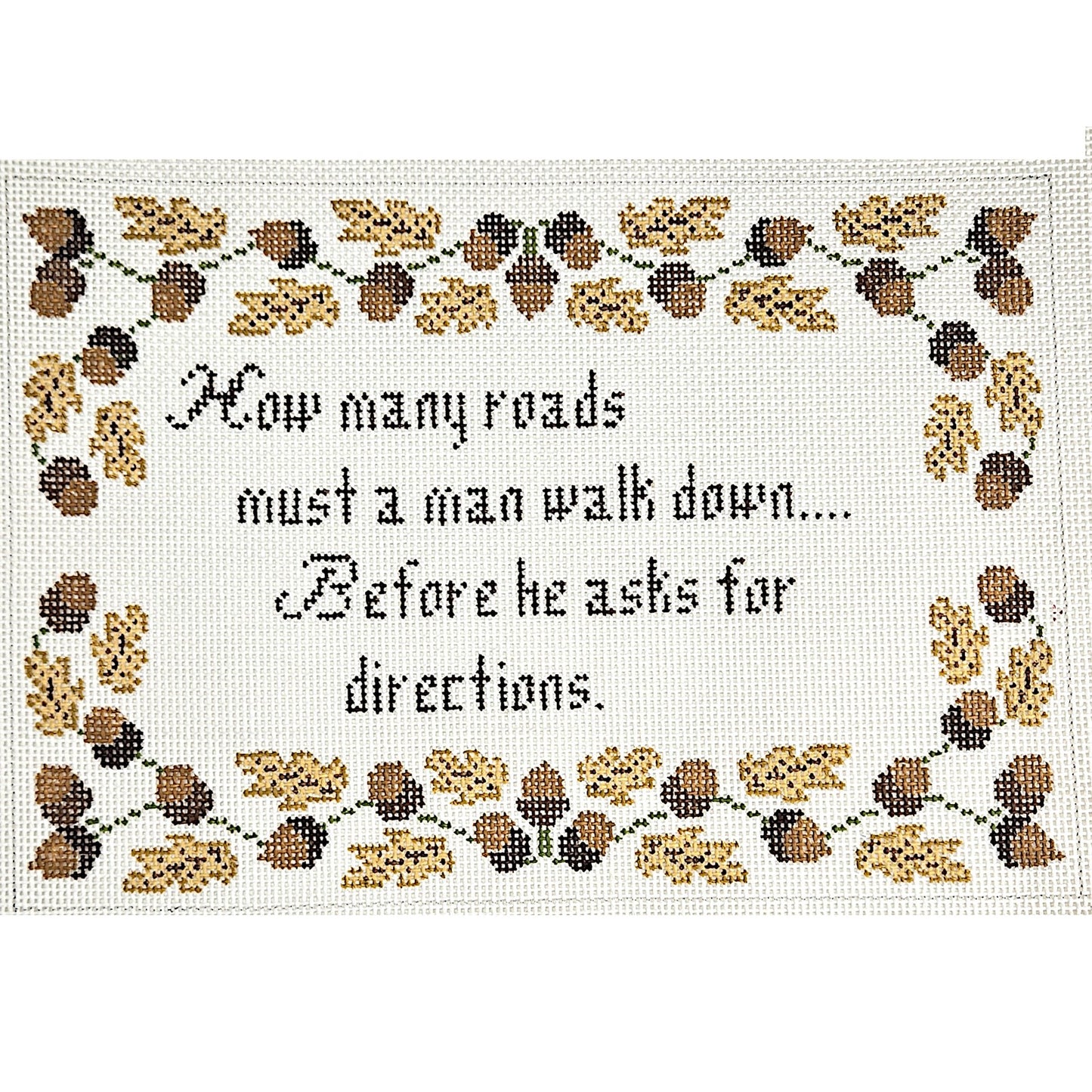 TRUBEY DESIGNS NEEDLEPOINT CANVAS:  DIRECTIONS        BM0