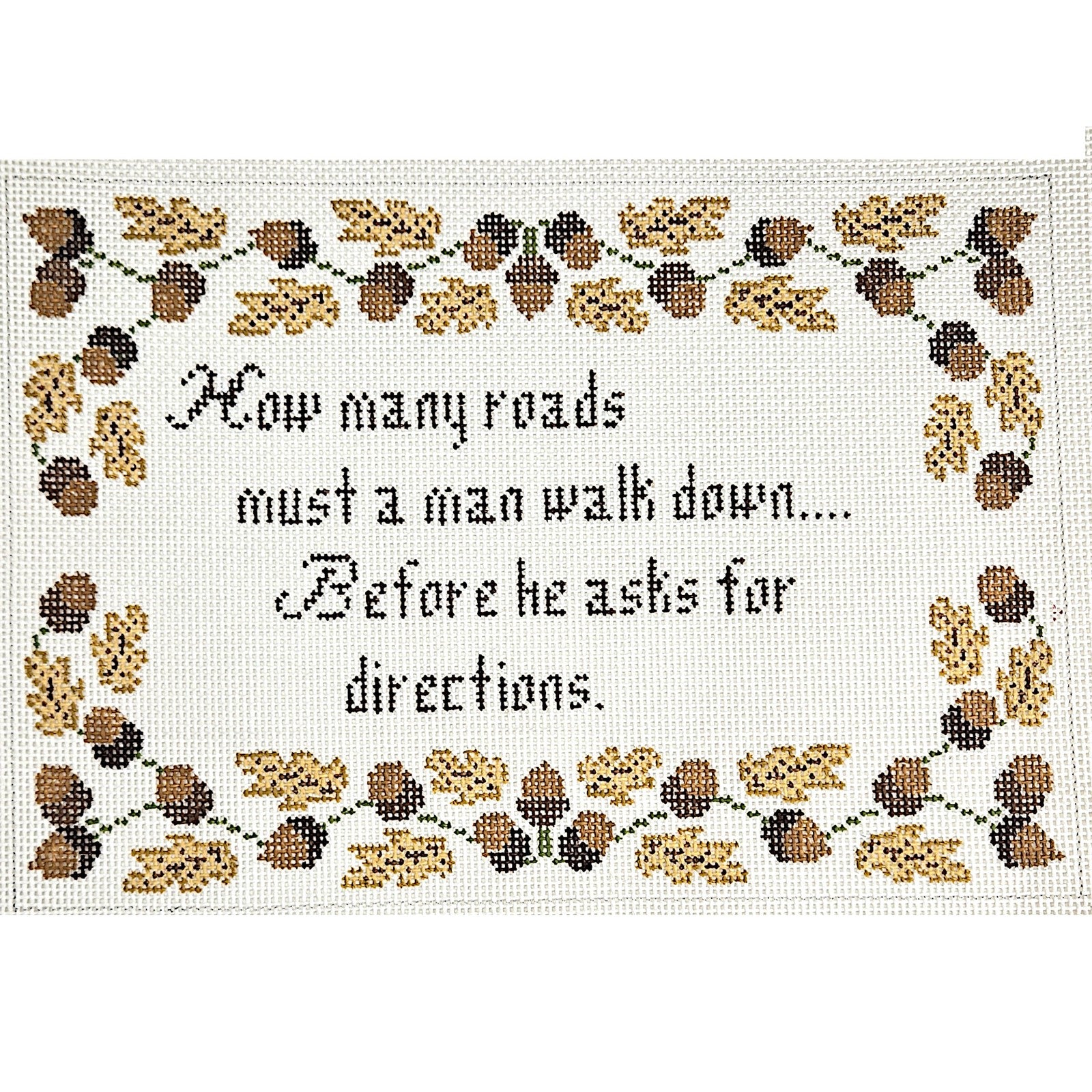 TRUBEY DESIGNS NEEDLEPOINT CANVAS:  DIRECTIONS        BM0