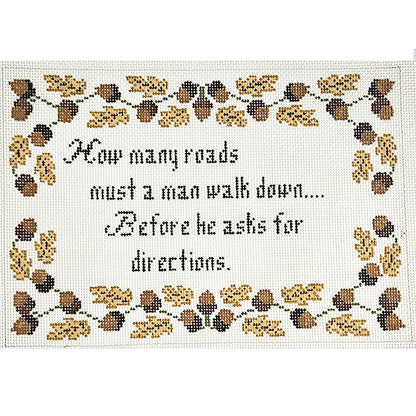TRUBEY DESIGNS NEEDLEPOINT CANVAS:  DIRECTIONS        BM0