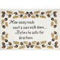 TRUBEY DESIGNS NEEDLEPOINT CANVAS:  DIRECTIONS        BM0