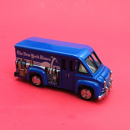 MATCHBOX POWER OF THE PRESS COLLECTIBLE DODGE ROUTE VAN NEW YORK TIMES YPP-04 FM1
