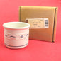 RETIRED LONGABERGER POTTERY:  1 PINT SALT CROCK  WOVEN TRADITIONS BLUE0