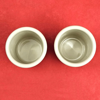 LONGABERGER SMALL BBQ BUDDY BASKET WITH 2 CONDIMENT CROCKS8