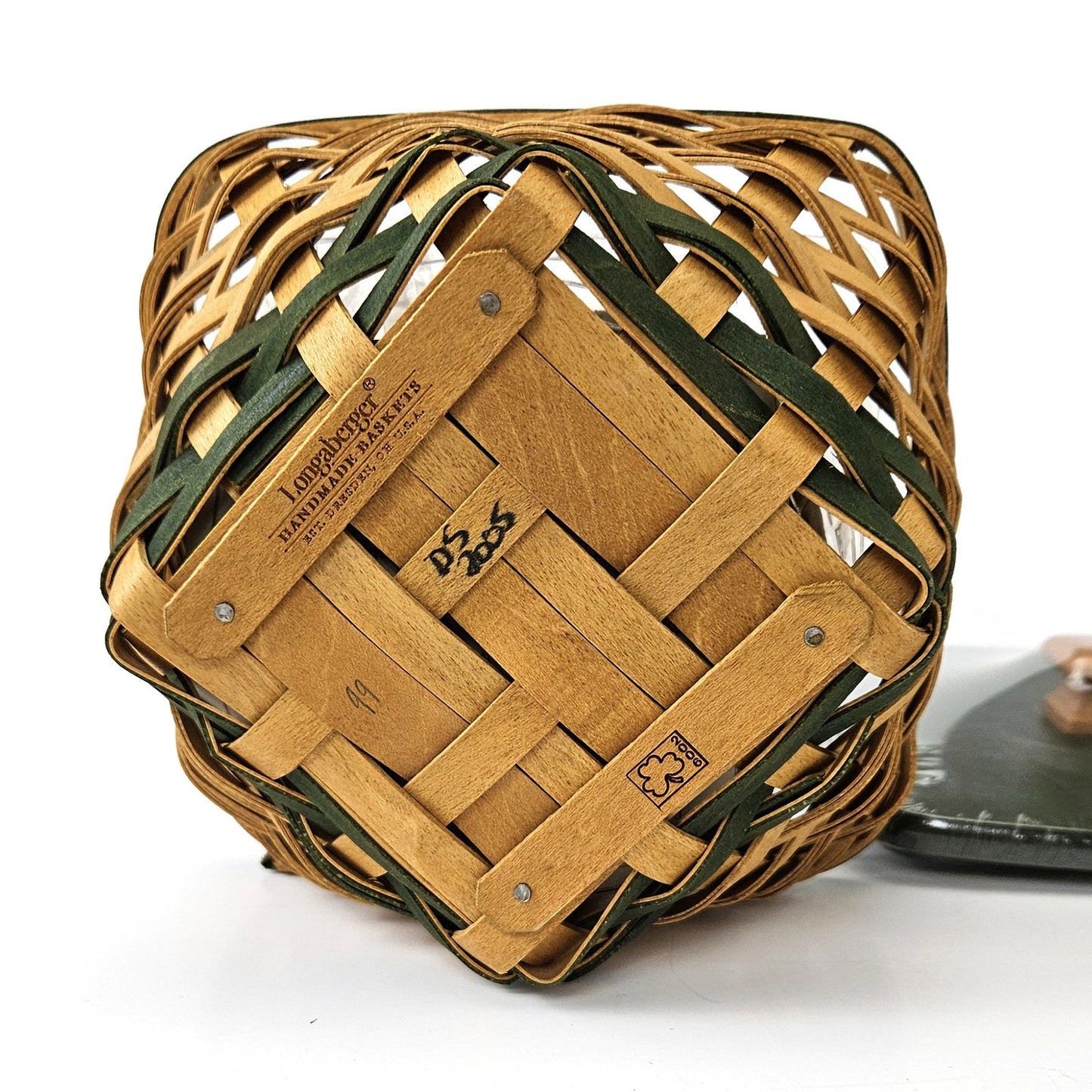 2006 LONGABERGER LUCKY TWIST BASKET SET5
