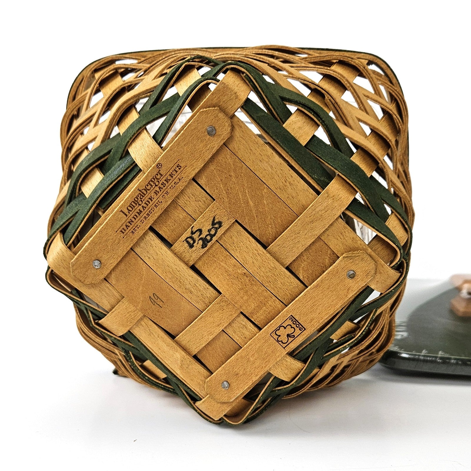 2006 LONGABERGER LUCKY TWIST BASKET SET5