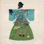 FABULOUS HAND PAINTED NEEDLEPOINT CANVAS: GEISHA ASIAN / ORIENTAL THEME     BM0
