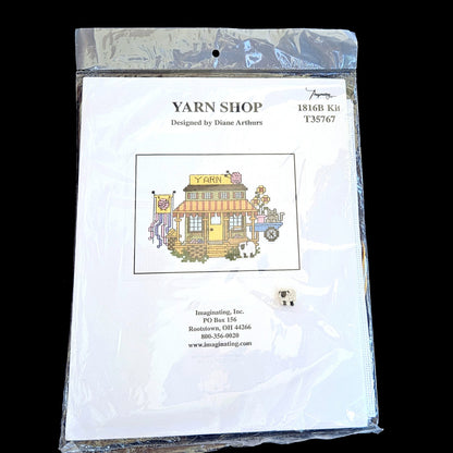IMAGINATING CROSS STITCH KIT:  YARN SHOP    BM1