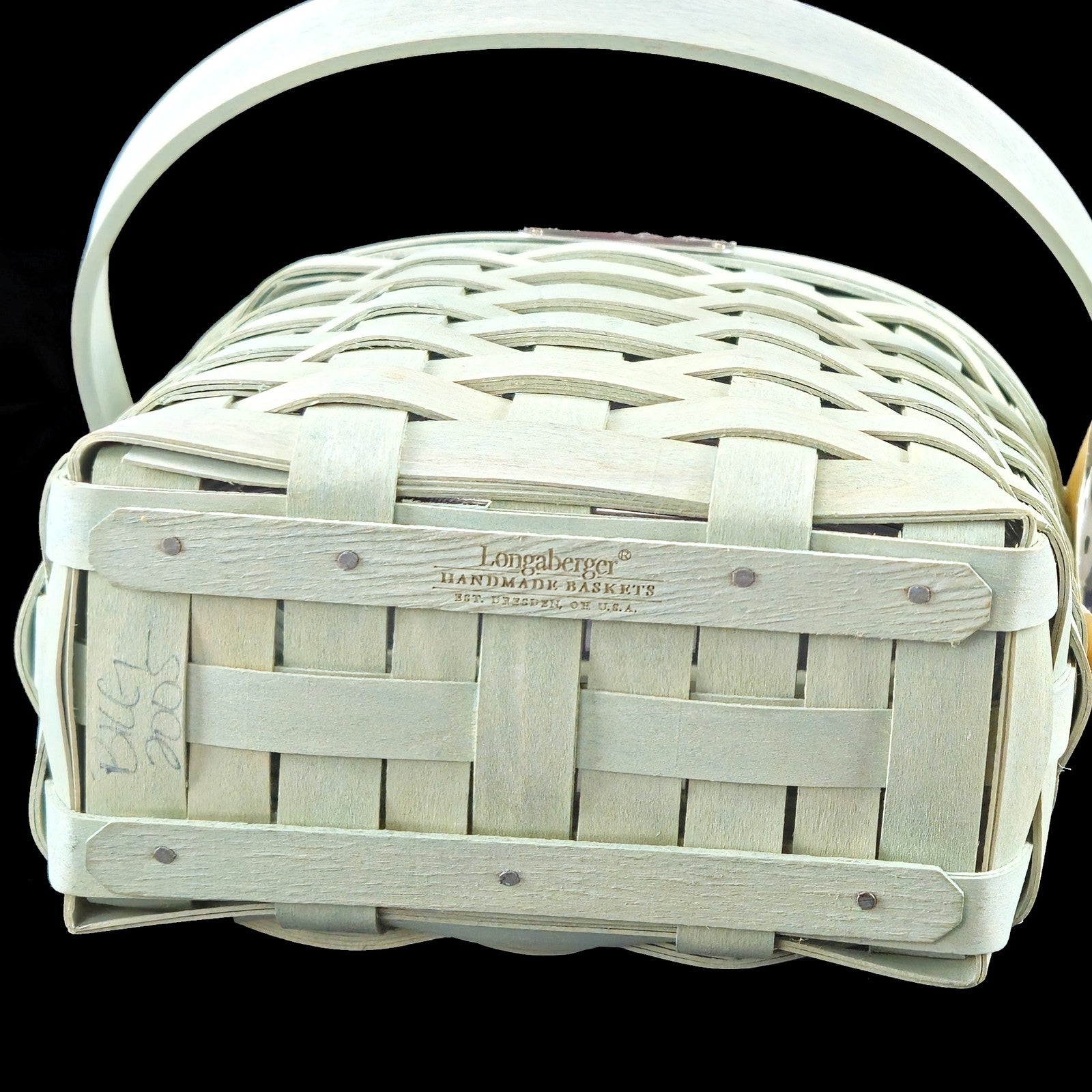 2005 LONGABERGER WOVEN MEMORIES PROTOTYPE BASKET WITH PROTECTOR / LINERS7