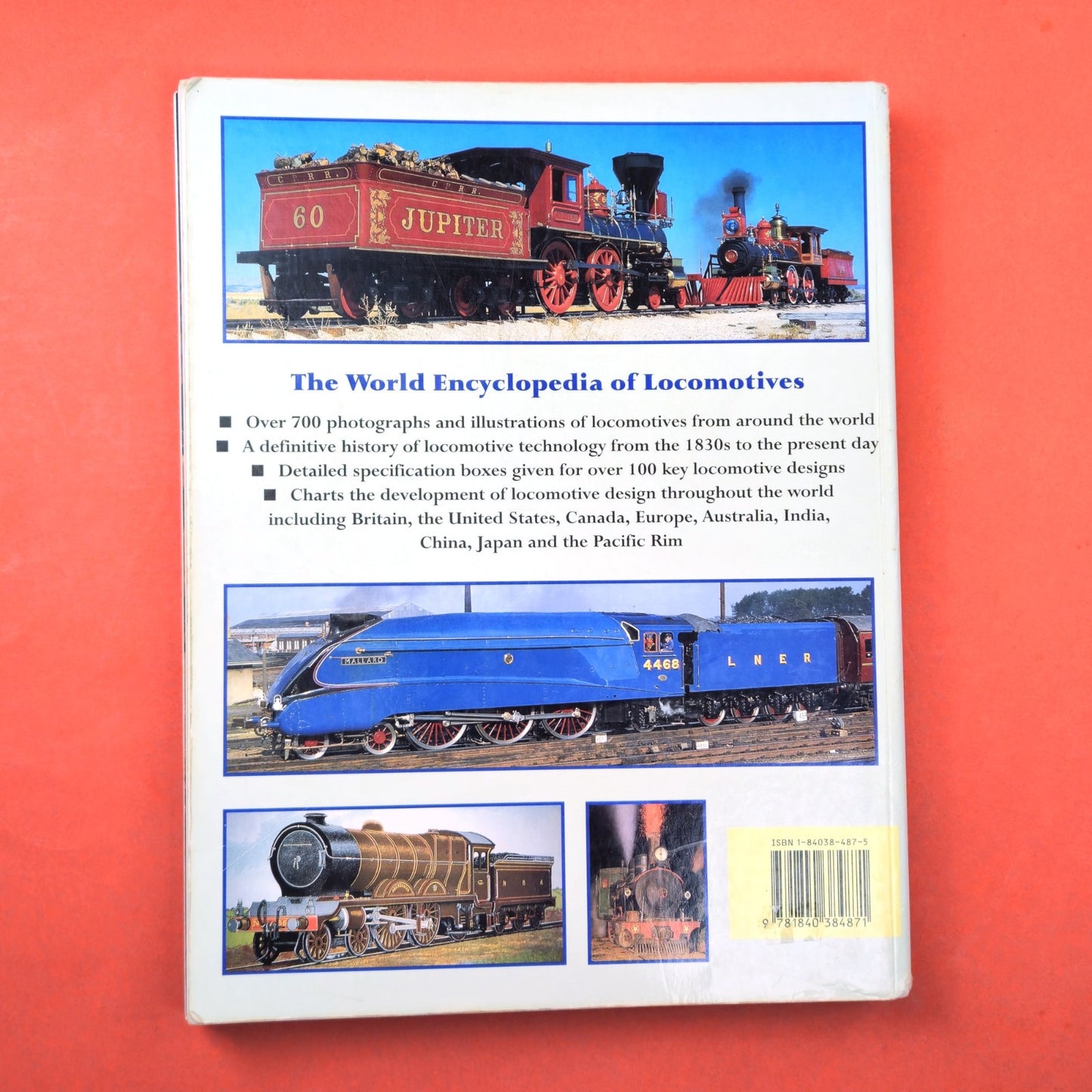 THE WORLD ENCYCLOPEDIA OF LOCOMOTIVES BY COLIN GARRATT PAPERBACK1