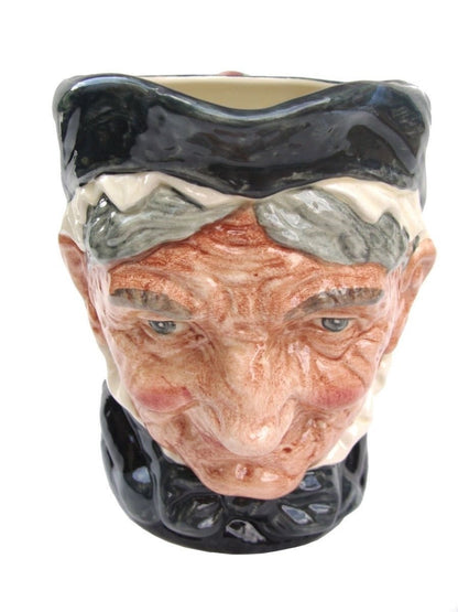 ROYAL DOULTON CHARACTER LARGE JUG: GRANNY D5521 STYLE 2 NO BOX   KM0