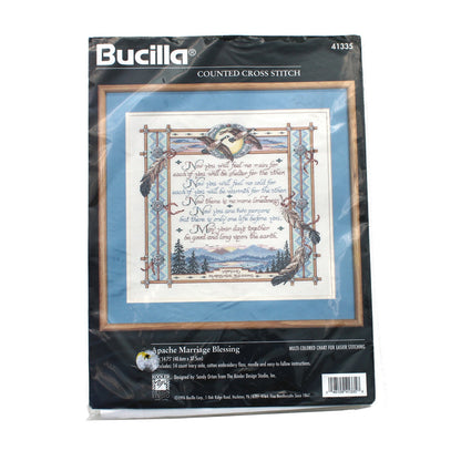 BUCILLA CROSS STITCH KIT:  APACHE MARRIAGE BLESSING   BM1