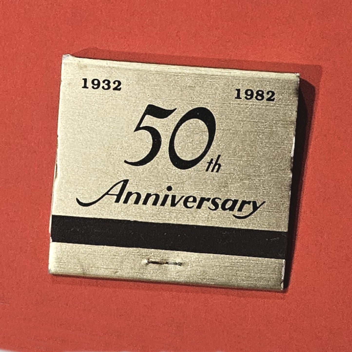 1 JAI LAI RESTAURANT 50TH ANNIVERSARY 1982 MATCHBOOK UNUSED    LF1