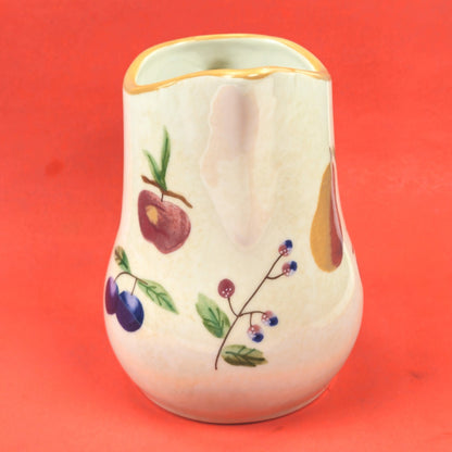 LONGABERGER FRUIT MEDLEY VITRIFIED POTTERY PITCHER4
