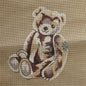 HAND PAINTED NEEDLEPOINT CANVAS:  ADORABLE TEDDY BEAR   BM0