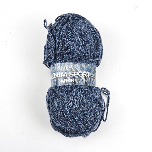 1 SKEIN SIRDAR DENIM SPORT ARAN YARN0