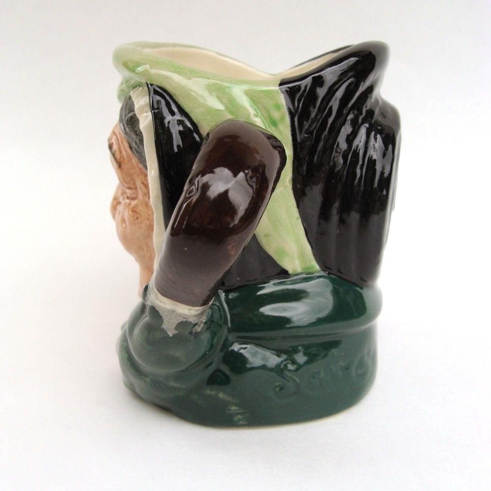 ROYAL DOULTON SMALL JUG: SAIREY GAMP D5451 5528 VAR 1 STAMP ERROR  NO BOX  KM1