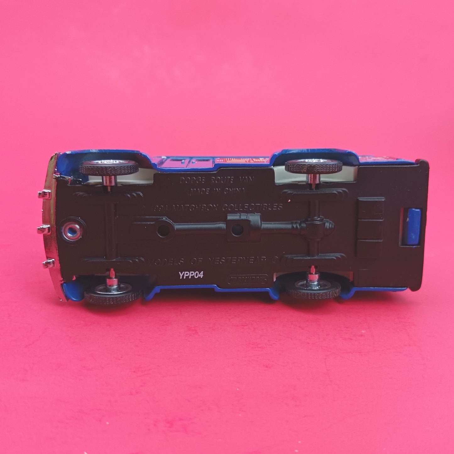 MATCHBOX POWER OF THE PRESS COLLECTIBLE DODGE ROUTE VAN NEW YORK TIMES YPP-04 FM4