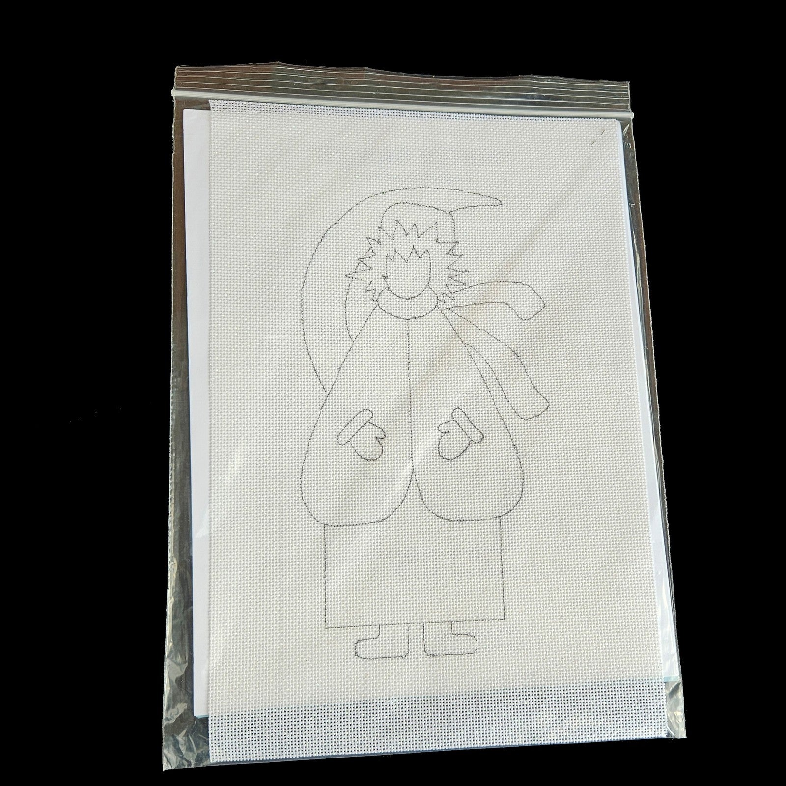 NEEDLEPOINT CANVAS & STITCH GUIDE:  WINTER GRACIE  BM1