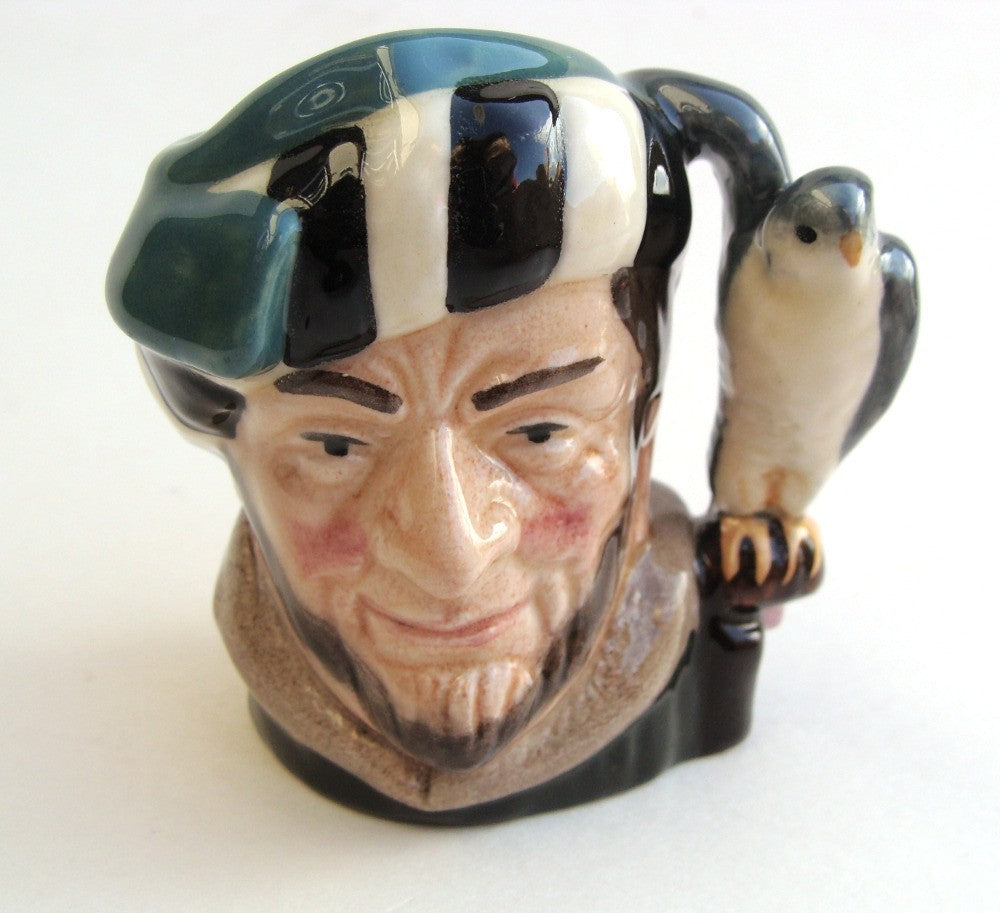 ROYAL DOULTON CHARACTER MINI JUG: THE FALCONER  D6547 VAR. 1   NO BOX    KM0