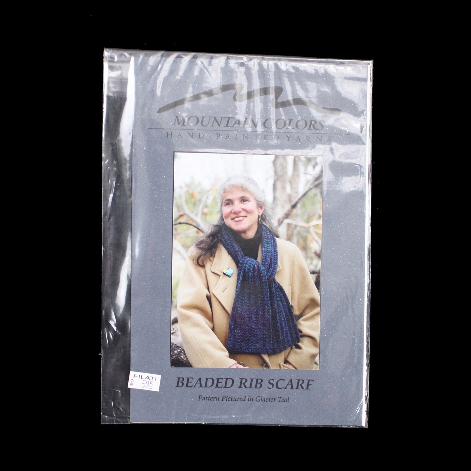 5 MOUNTAIN COLORS KNITTING PATTERN LOT:   SCARF, HAT GLOVES  LF2