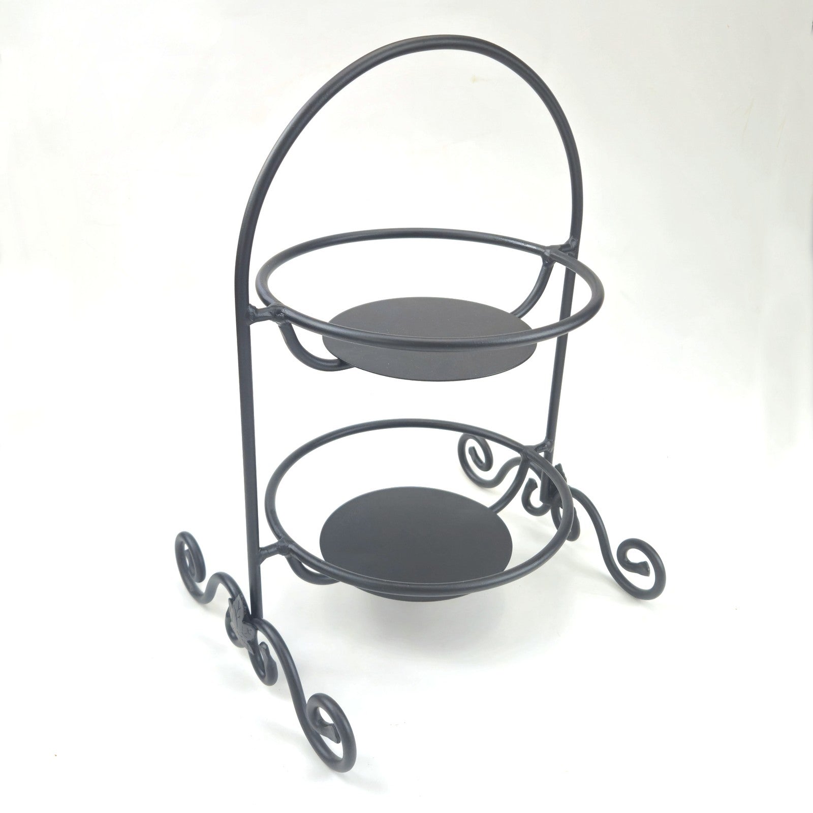 LONGABERGER WROUGHT IRON:  SMALL 2 PIE SERVER   NIB1